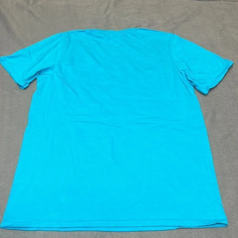 Tropical Blue Kids Art Müber Graphic Tee Size Medium
